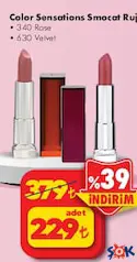 MAYBELLİNE SENSATİONS SMOCAT RUJ MAYBELLİNE SENSATİONS SMOCAT RUJ